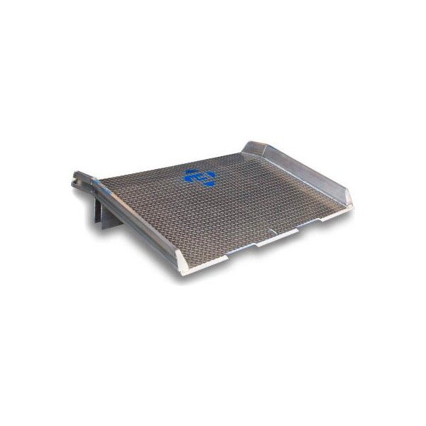 Bluff Mfg Bluff Speedy Board Aluminum Dock Board, Welded Aluminum Curb 10ATD7260 72x60 10,000 Lb. 10ATD7260 - main
